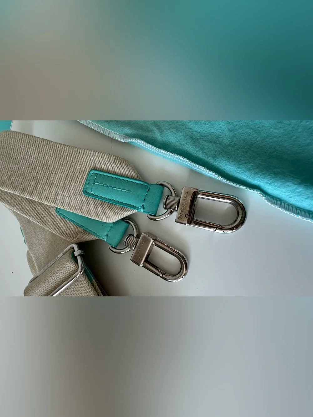 Tiffany & Co. T & CO 1837 Canvas Tote Bag $2200 Lowest price!!